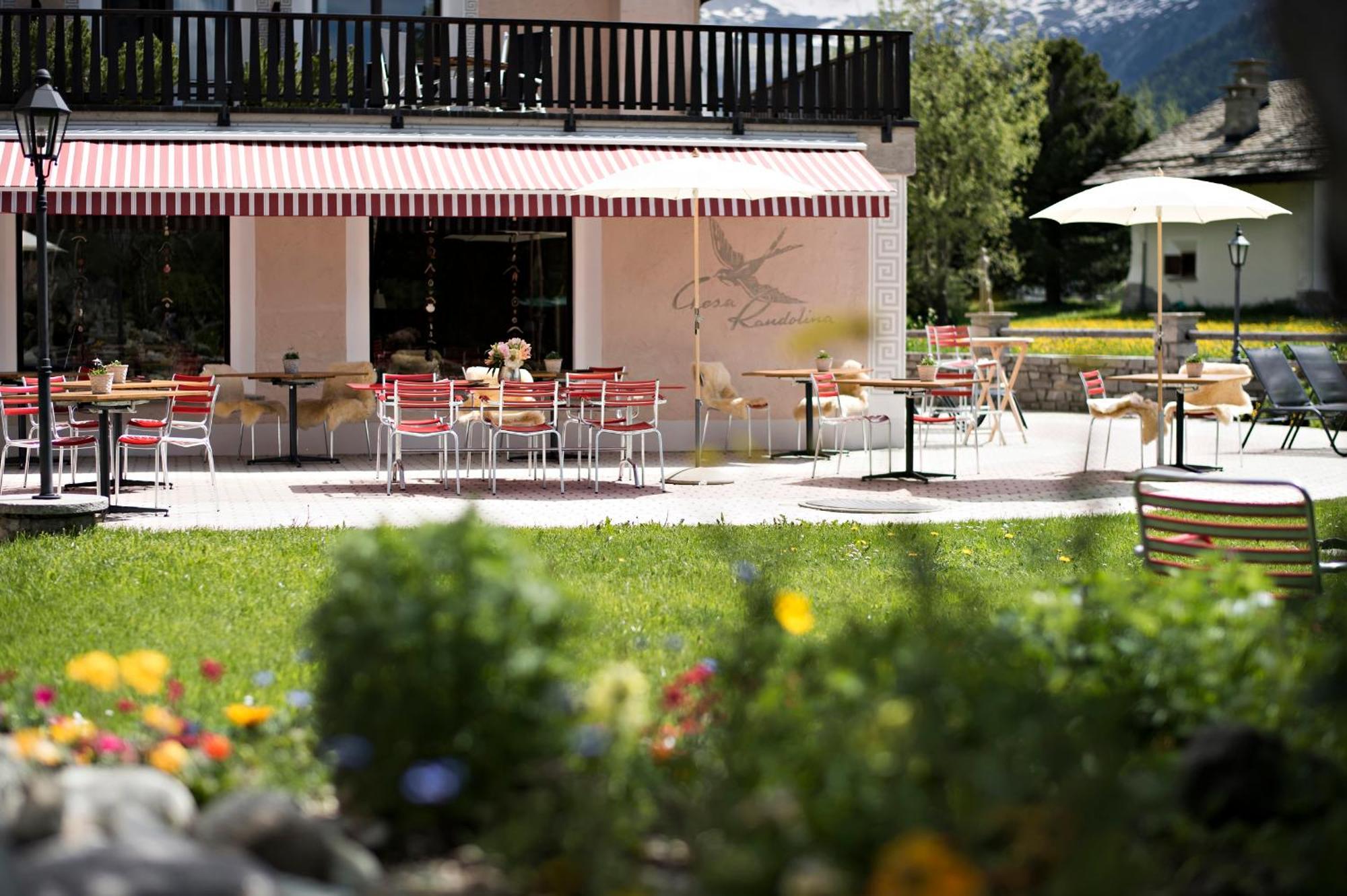 סילס מריה Hotel Chesa Randolina מראה חיצוני תמונה