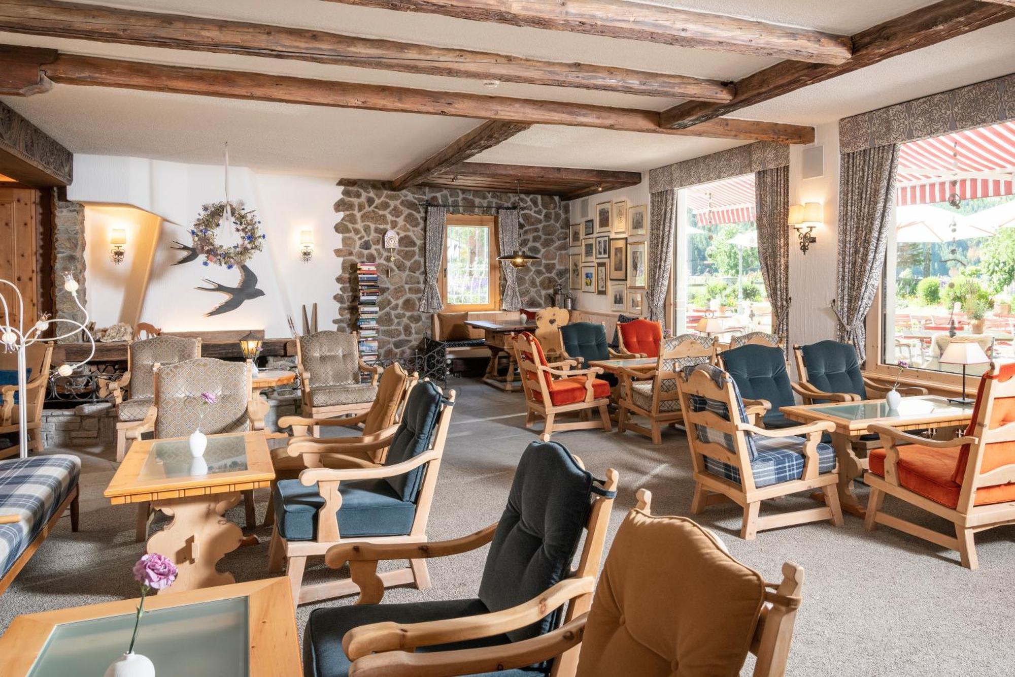 סילס מריה Hotel Chesa Randolina מראה חיצוני תמונה